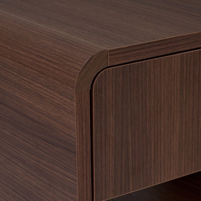 Nordure Mesita de Noche Milano Walnut